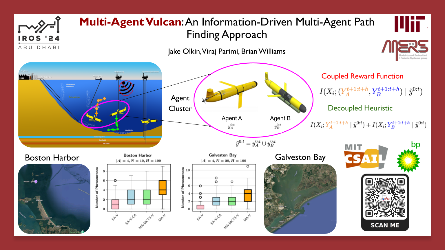 Information-driven multi-agent planning